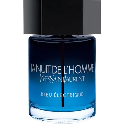 yves saint laurent la nuit bleu electrique|yves Saint Laurent blue electric.